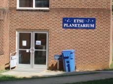 planetarium sign