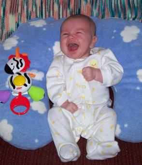 Rachel Baker's baby boy