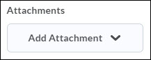 Image of the att attachment button on the dropbox properties page. 