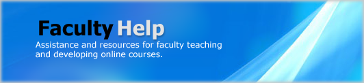 Assistance and resources for faculty teaching and developing online courses.
