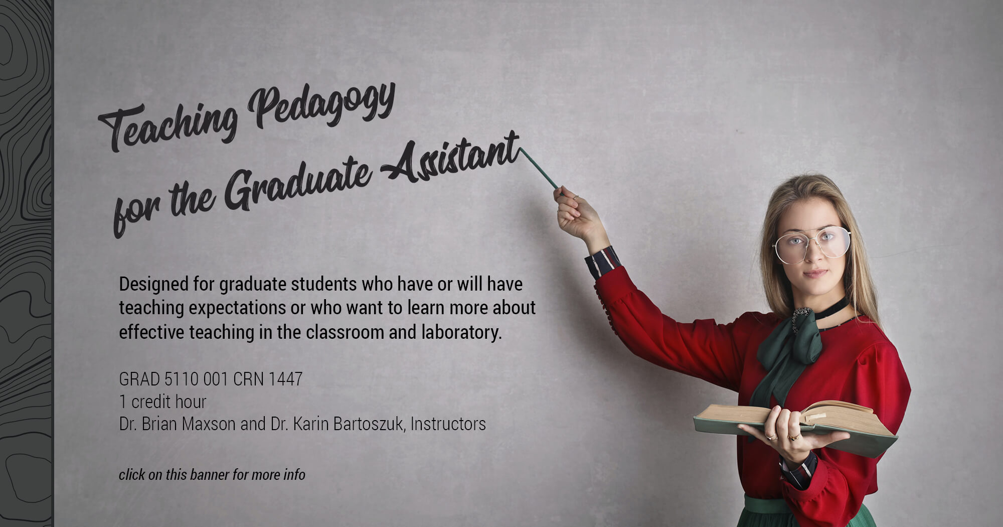 Teaching Pedagogy for the Graduate Assistant