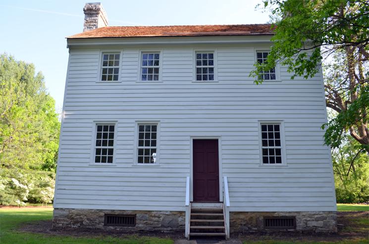 The Carter Mansion, the oldest frame house in Tennessee, construction began in 1775, Elizabethton