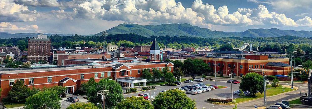 Johnson City is surrounded by beautiful rolling mountains - home sweet home!