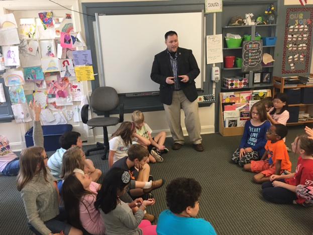 Representative Van Huss visit 2016-2017