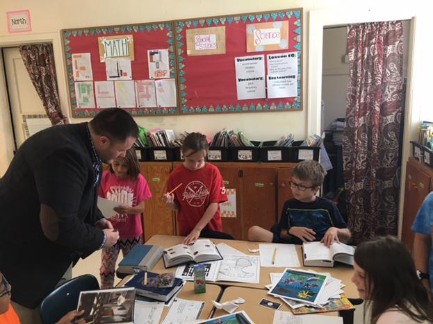 Representative Van Huss visit 2016-2017