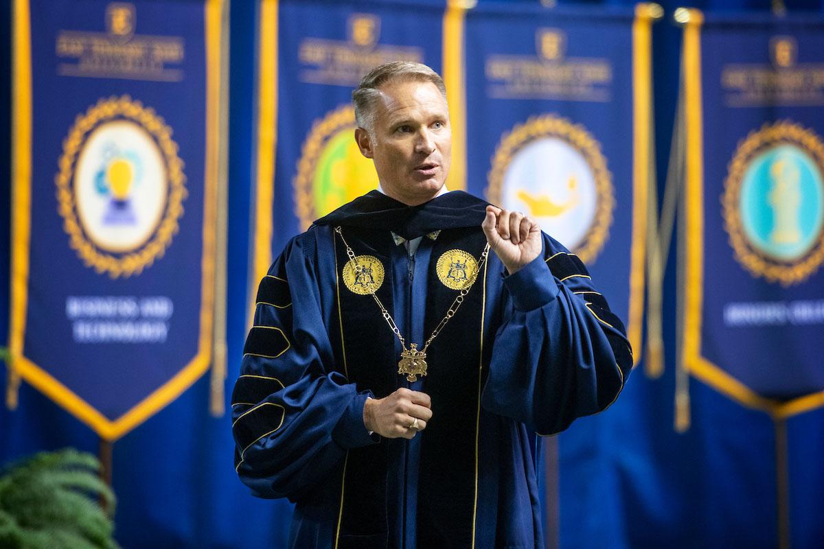 New Student Convocation, August 23, 2019 in Mini Dome