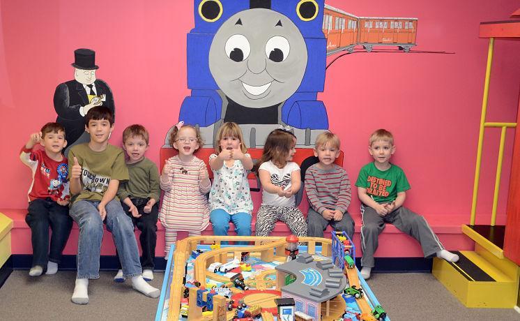 Birthday Party in the Little Engineers Room 
