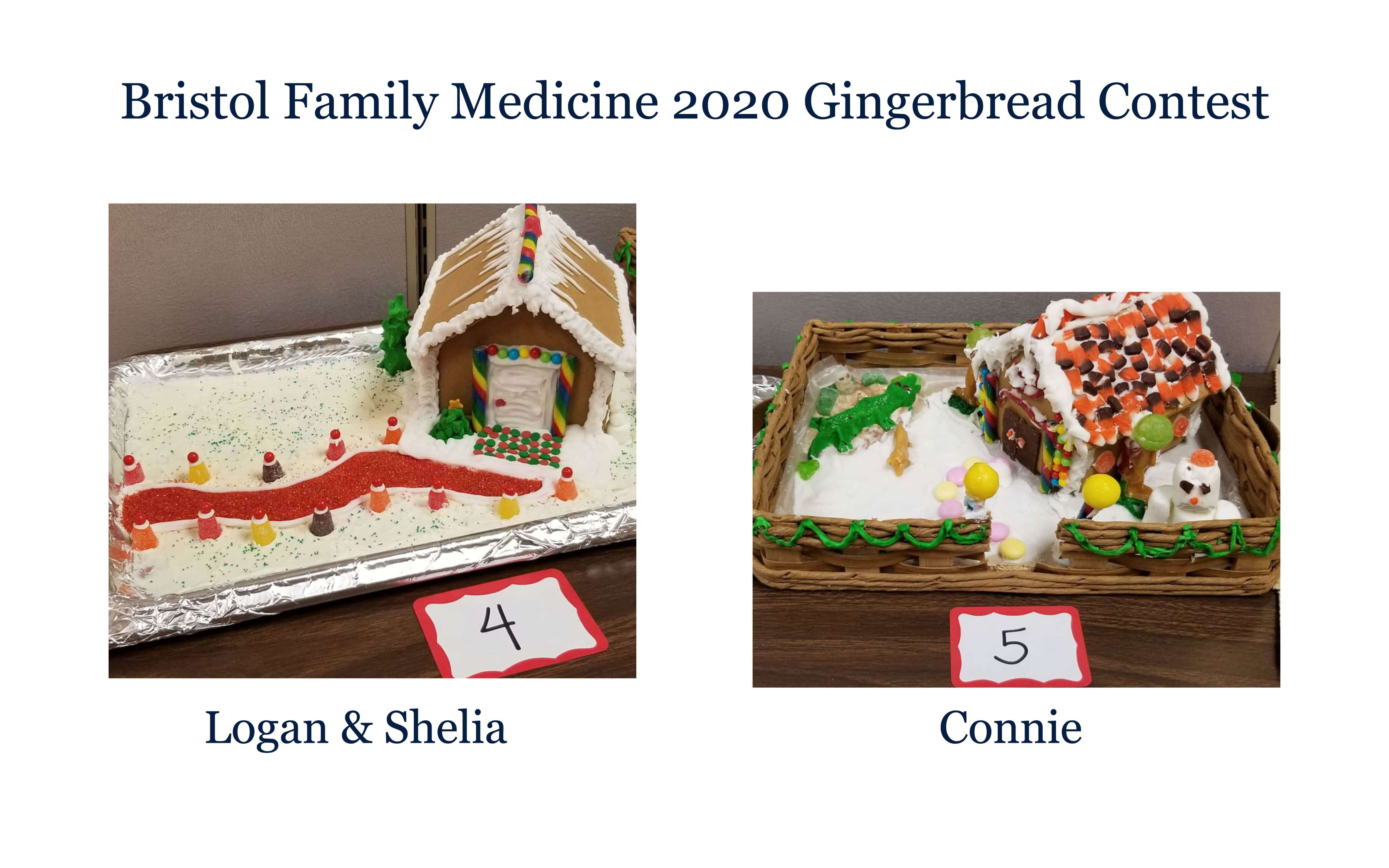 Bristol Family Medicine 2020 Gingerbread Contest 