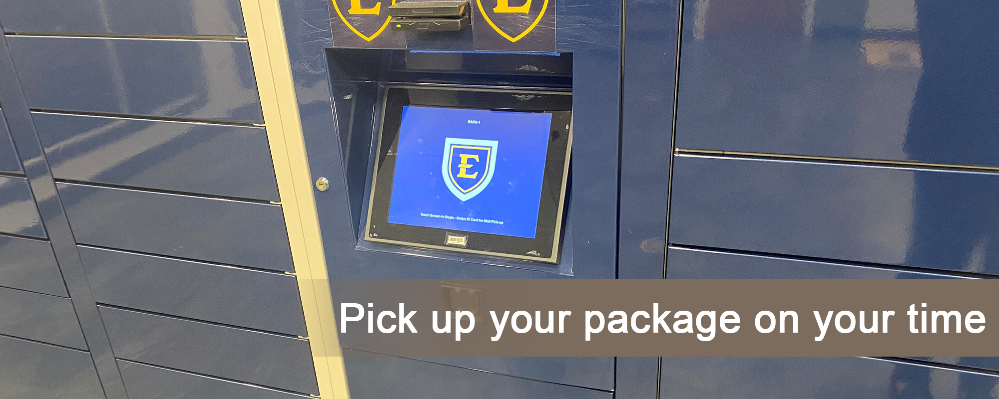 Pick up your package on your time