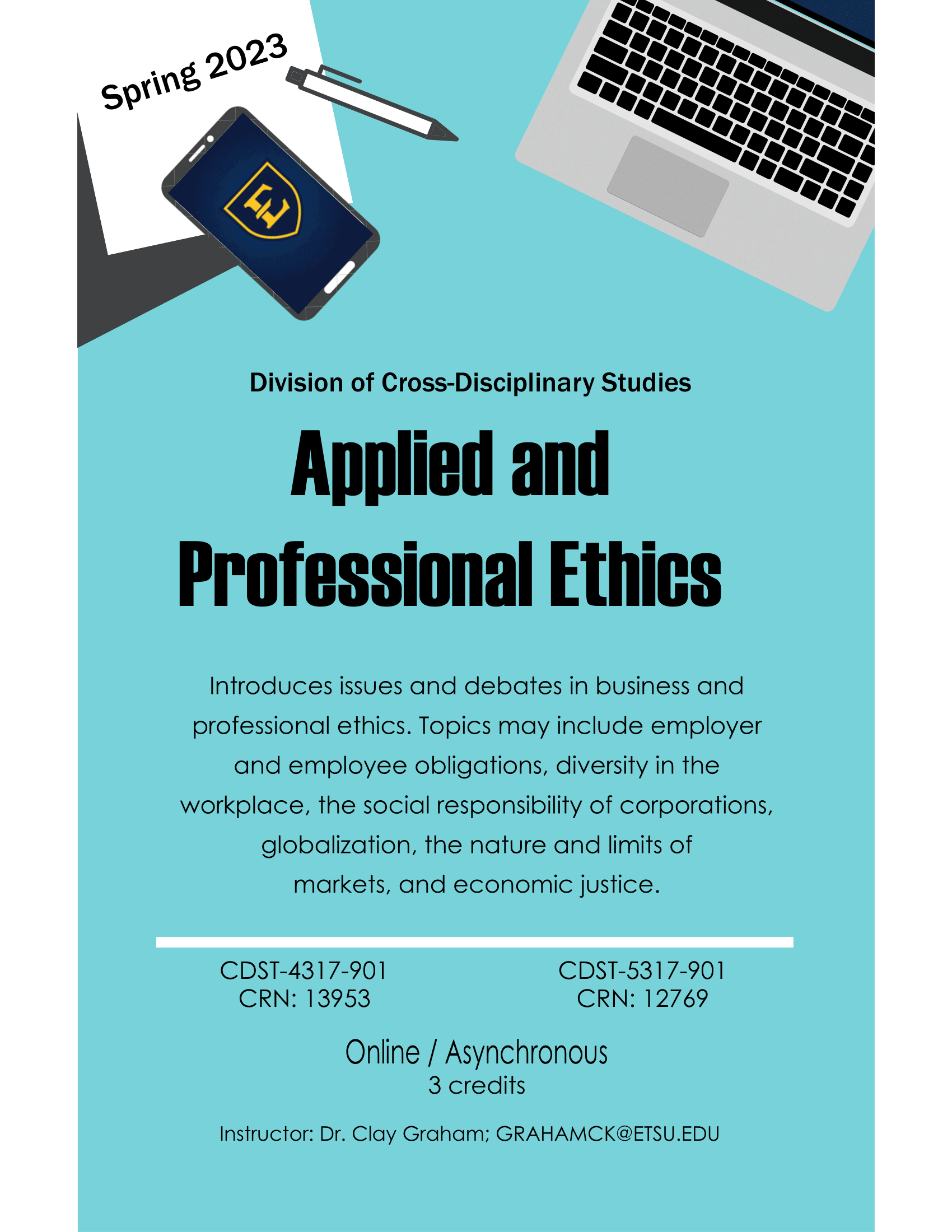 CDST 4317/5317: Applied & Professional Ethics