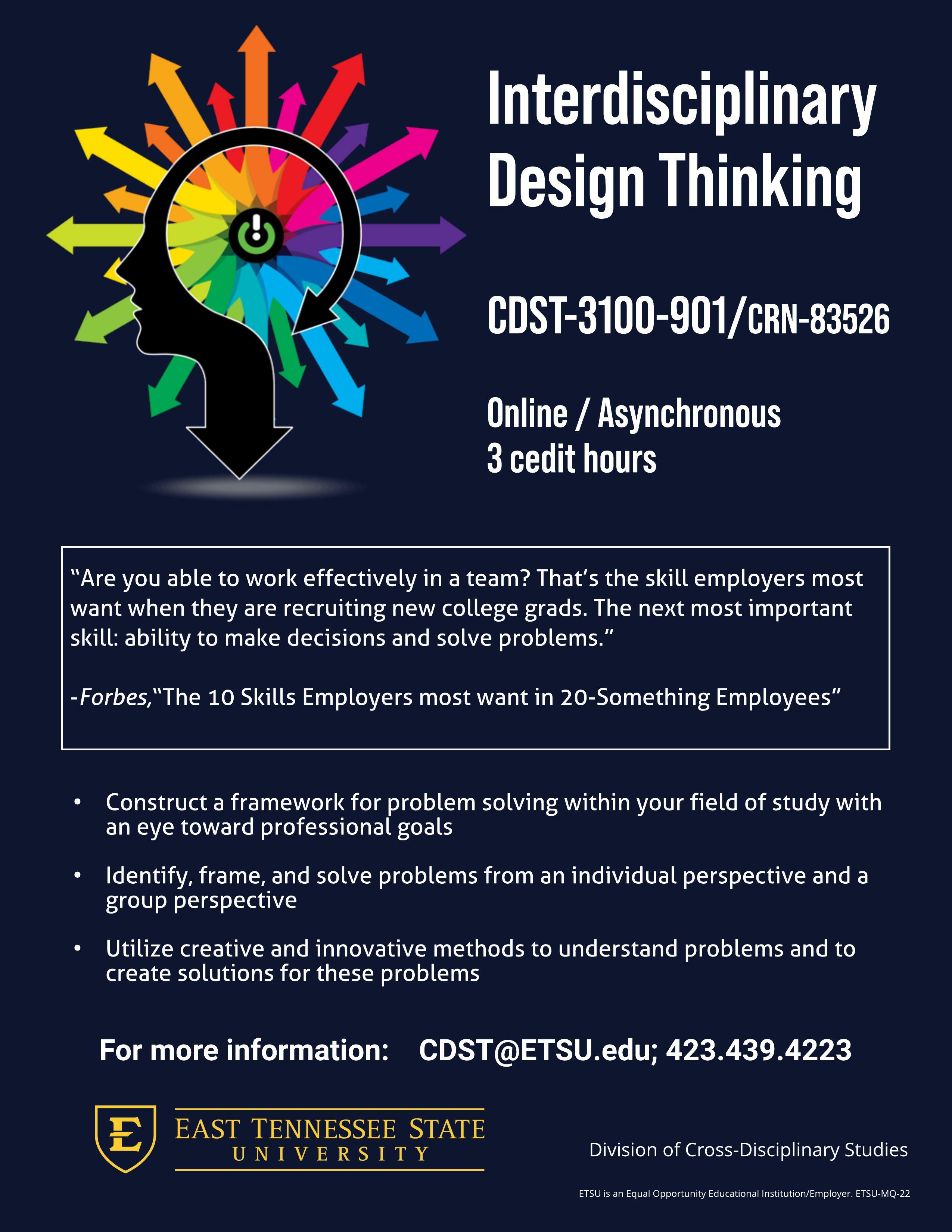 Interdisciplinary Design Thinking