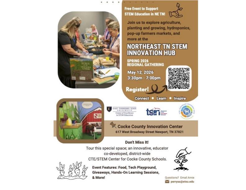 Join us for our next event, focused on food, agriculture, farming, TCP shares, tech playground, and more.