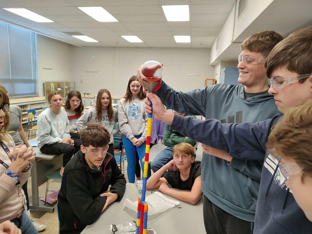CAM collaborated with teachers at two schools to bring learning to life, through team-building experiences, explorations of industrial safety, and problem-solving.