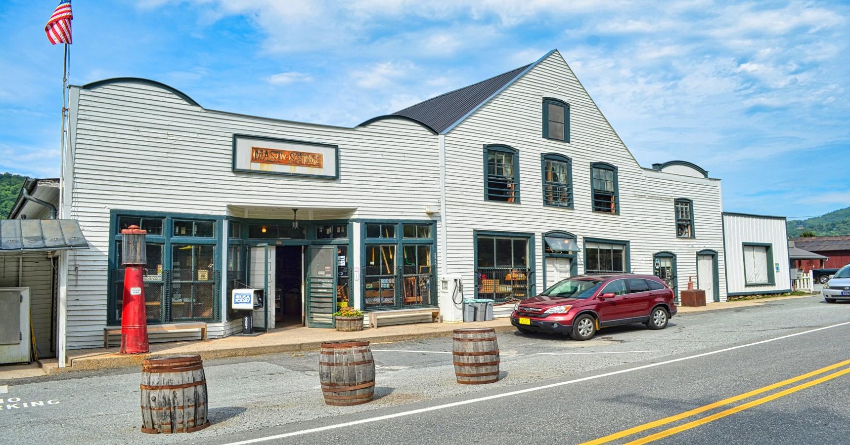 The original Mast General Store that opened in 1883. This historic location now sells all types of items from outdoor clothing, shoes and gear, plus tin toys and nostalgic candy that is hard to find elsewhere. It’s a fun stop if you are near Valle Crucis, NC.