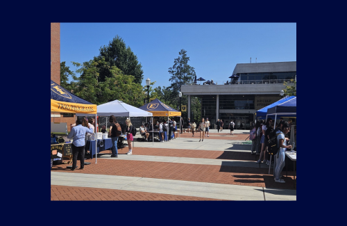 The Counseling Center holds the annual Fresh Check Day event on campus.