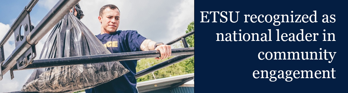 ETSU recognized as national leader in community engagement