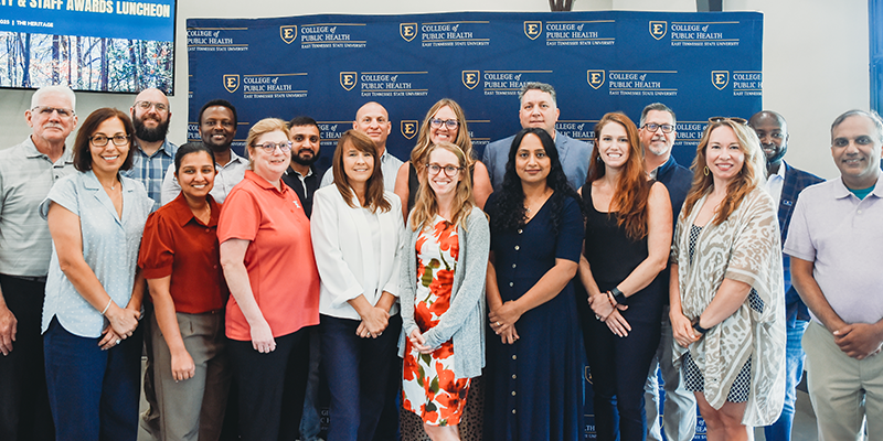 Picture of department faculty and staff