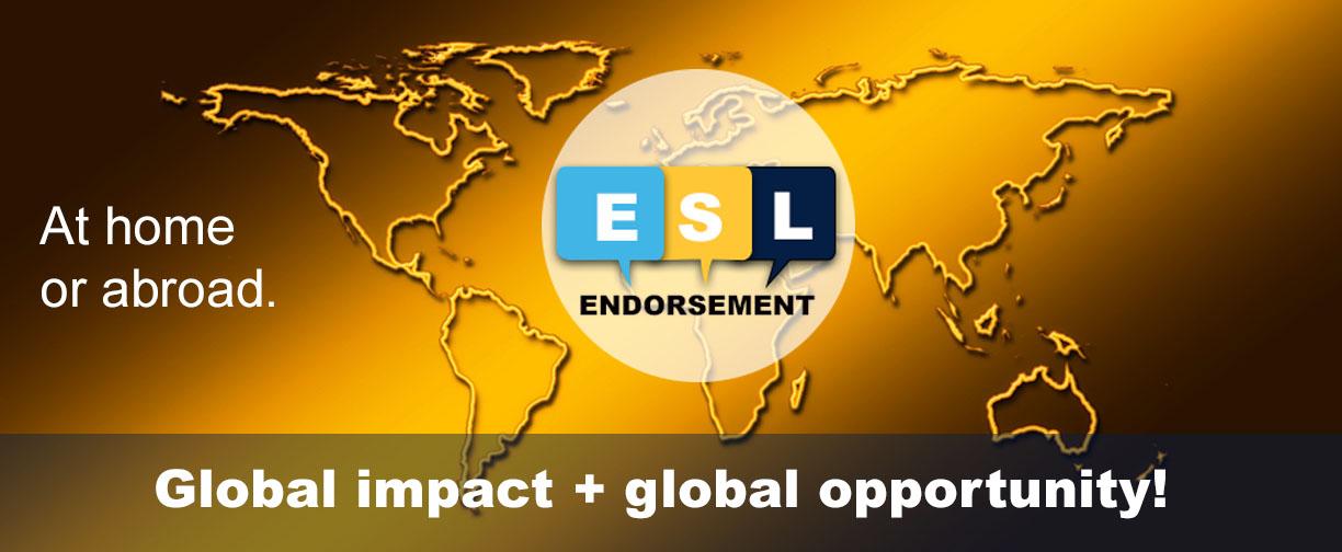 ESL Endorsement program