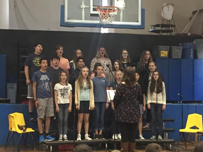 Middle School Chorus Concert 2015-2016