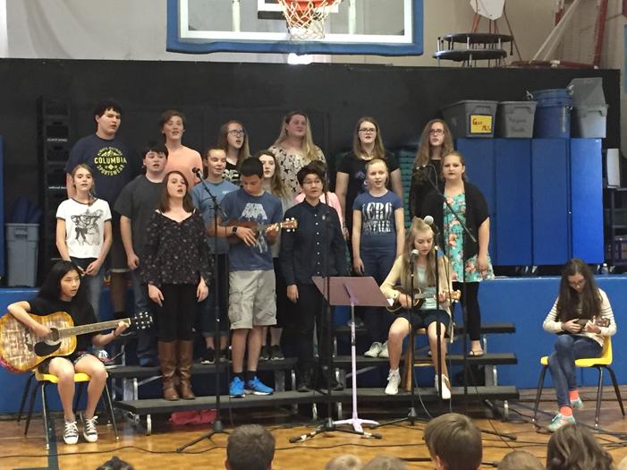 Middle School Chorus Concert 2015-2016