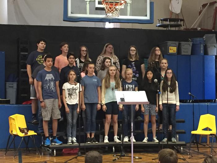 Middle School Chorus Concert 2015-2016