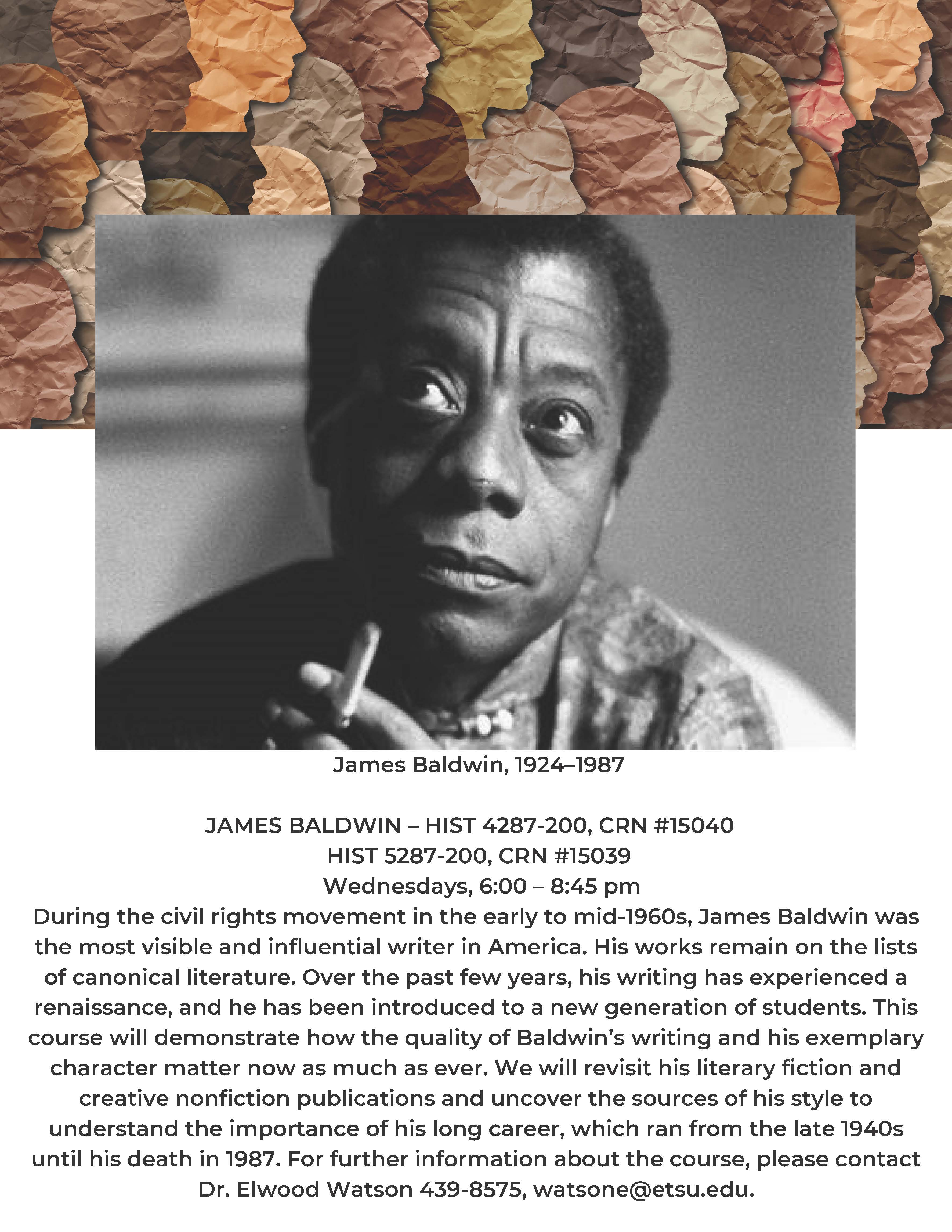 James Baldwin Class flyer