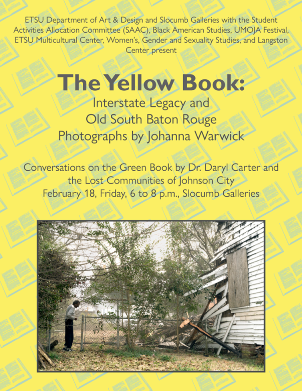 Yellow Book Event Flyer with event information detailed in the comments above.
