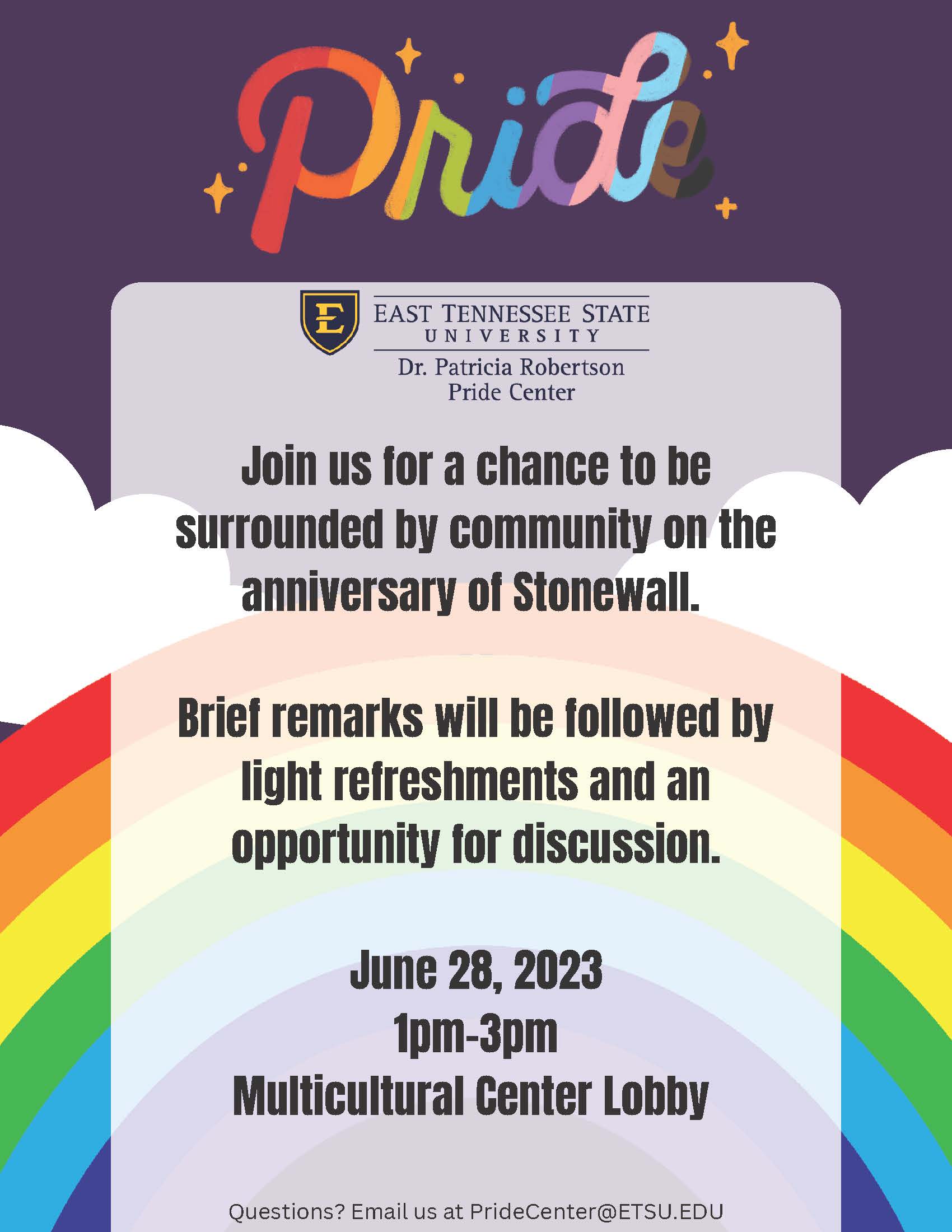 Stonewall Rememberance Flyer