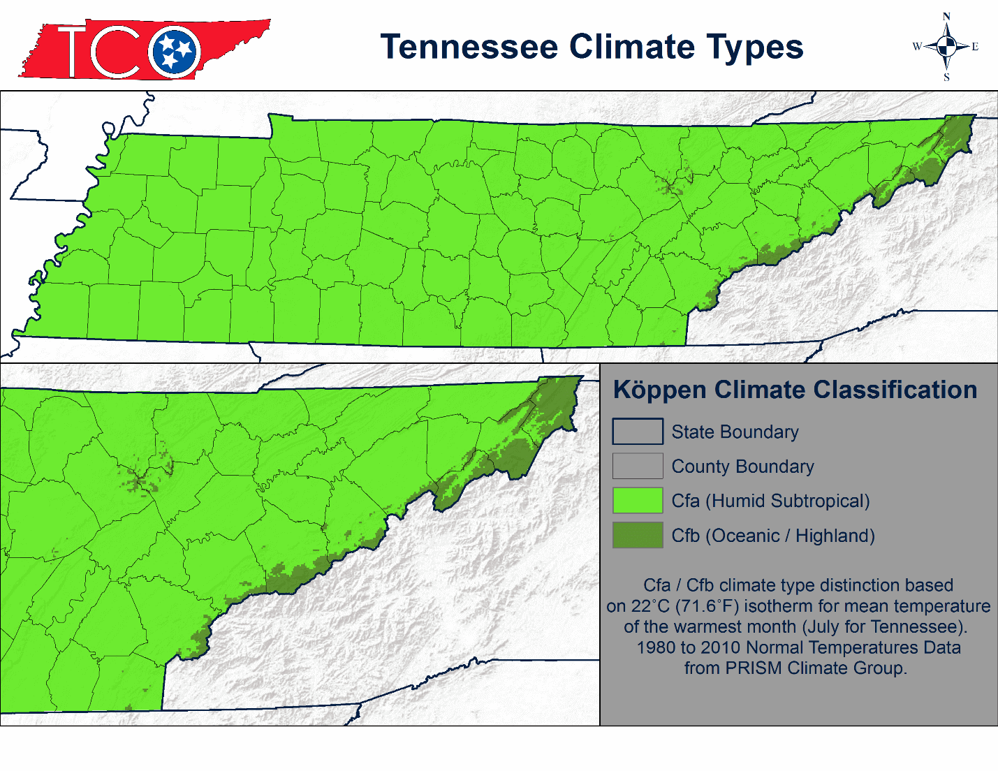 TN Climate Types