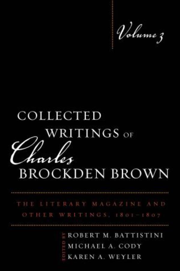 The Collected Writings of Charles Brockden Brown Cover