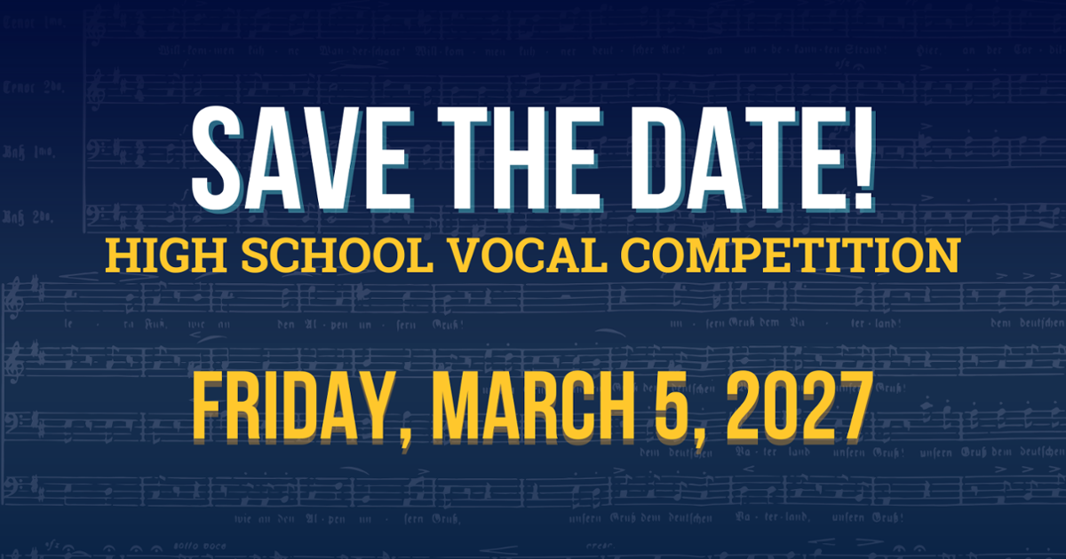 "SAVE THE DATE" "FRIDAY, MARCH 5, 2027"