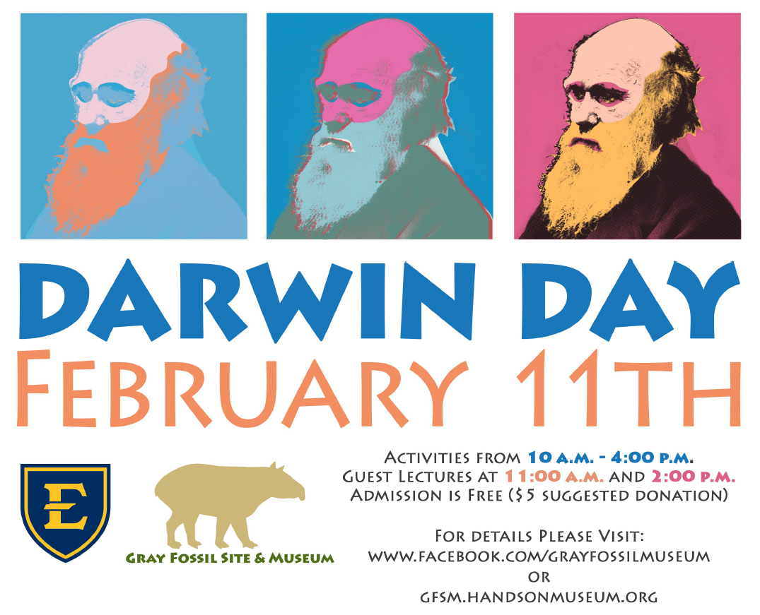 Images of charles darwin with event schedule