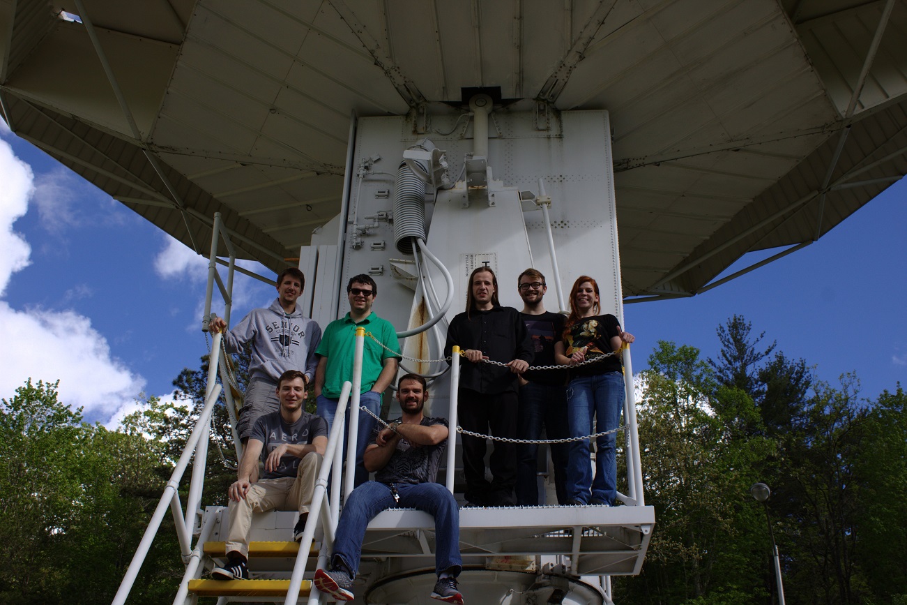 Photo for Physics majors participated in a workshop on Radio Astronomy