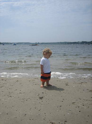 Child at the Beach