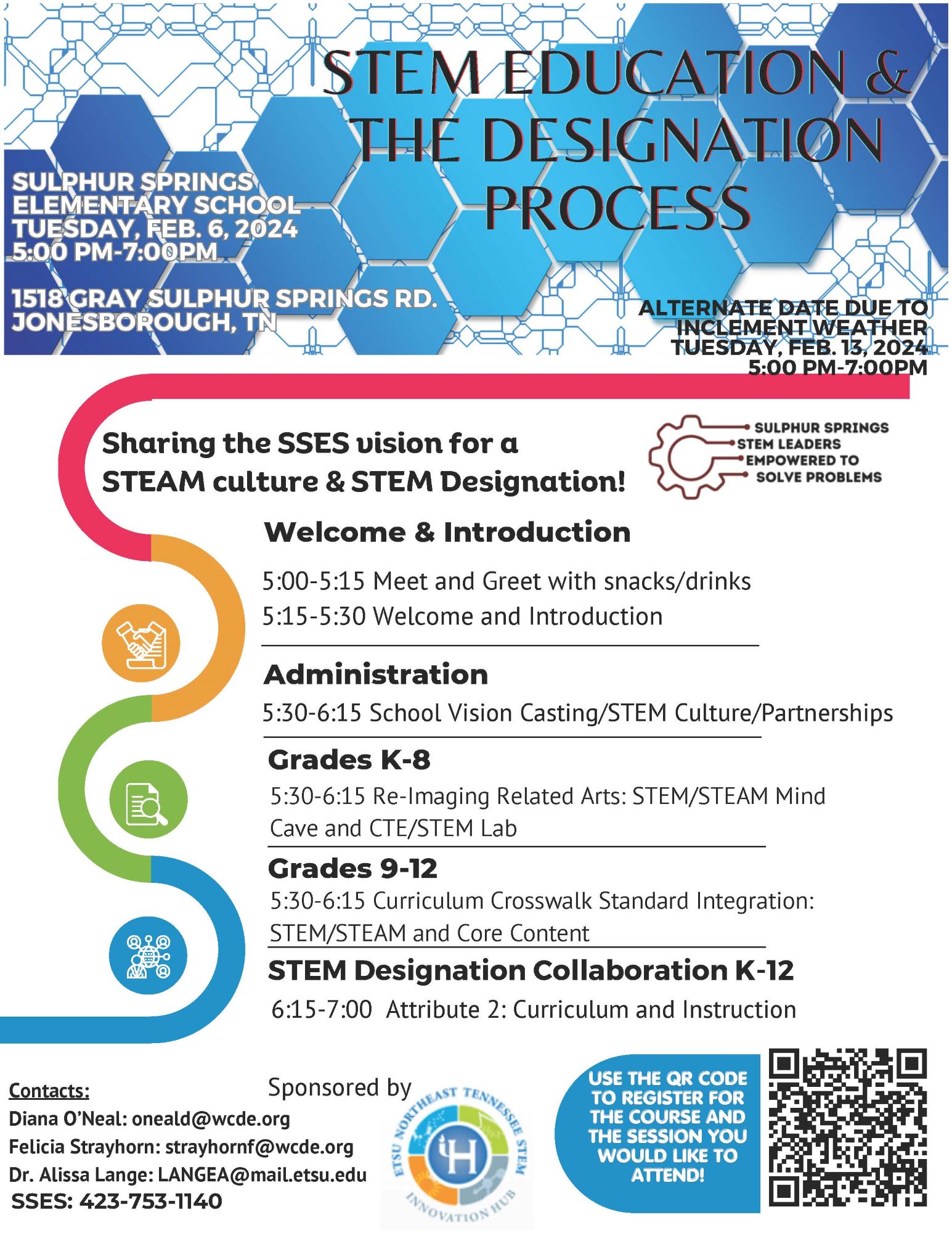 STEM designation and workshop 2-6-2024