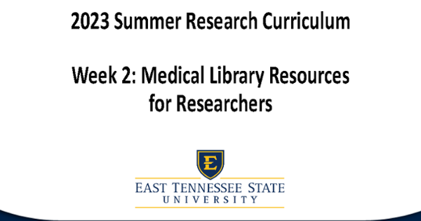 image for Medical Library Resources for Researchers