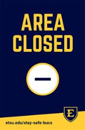 3R-1 Area Closed Poster 11x17