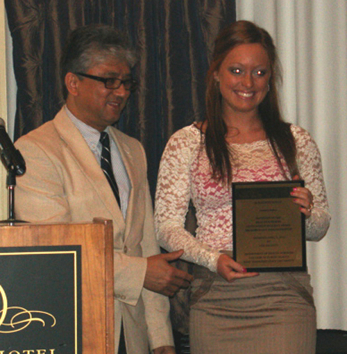 Amanda Rabon and Dr. Chakraborty