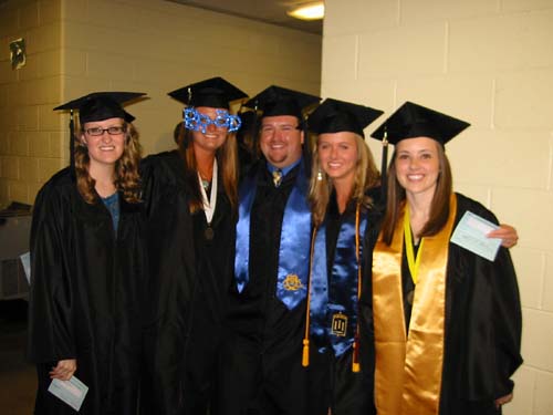 HSCI Students at Spring Graduation 2012