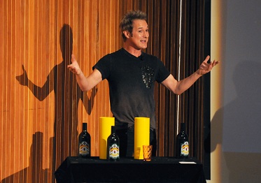 Illusionist Kevin Spencer enthralled the audience with a series of remarkable illusions