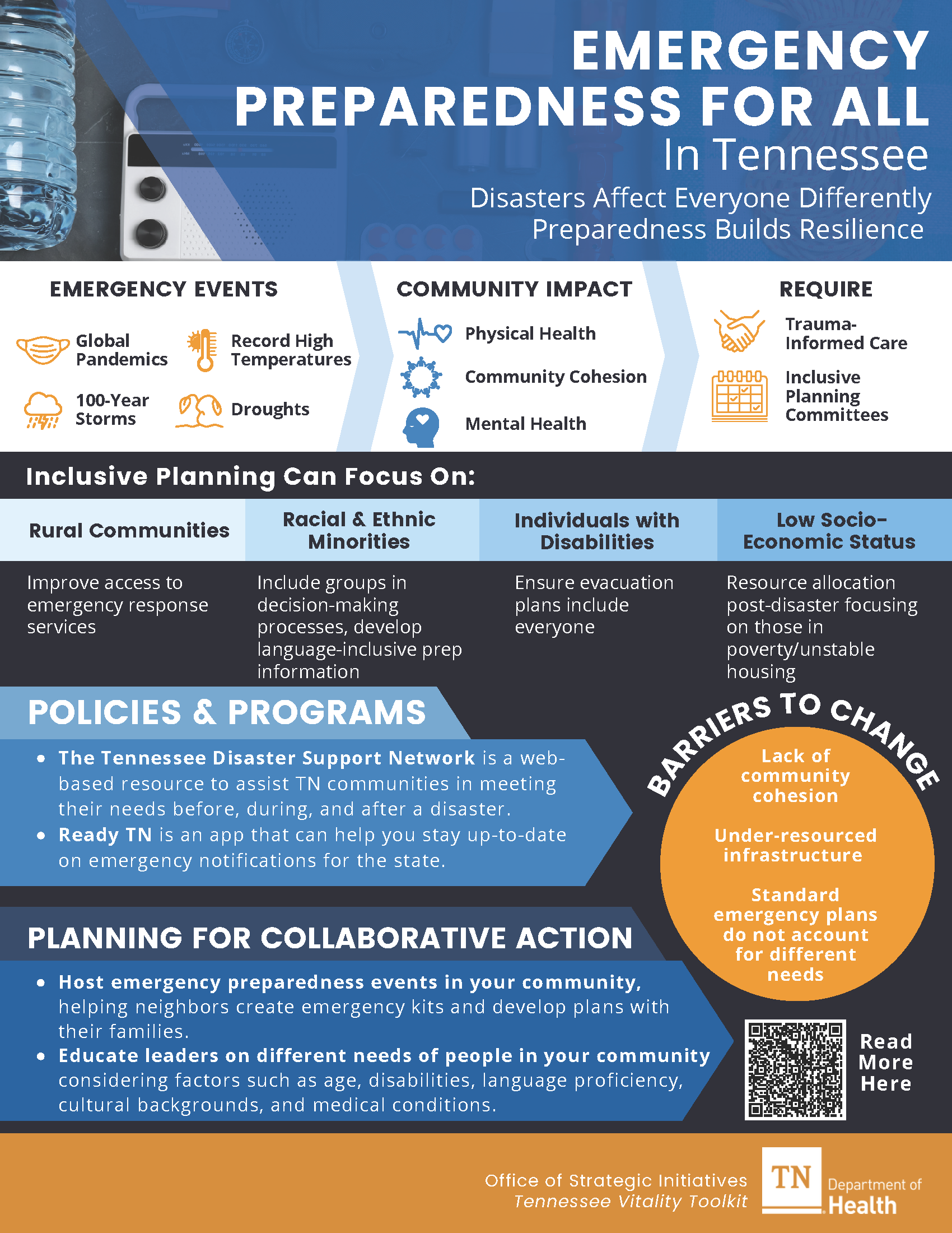 Emergency Preparedness One Pager