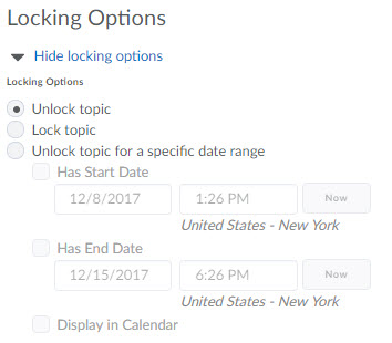 image of the locking date options on the edit topic page
