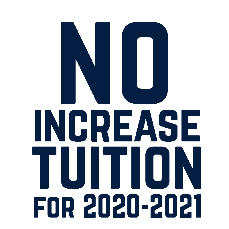 No Increase in Tuition