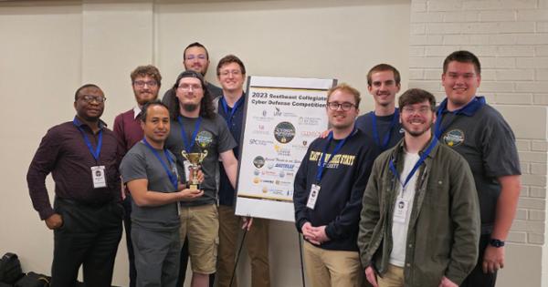 image for ETSU's cybersecurity team