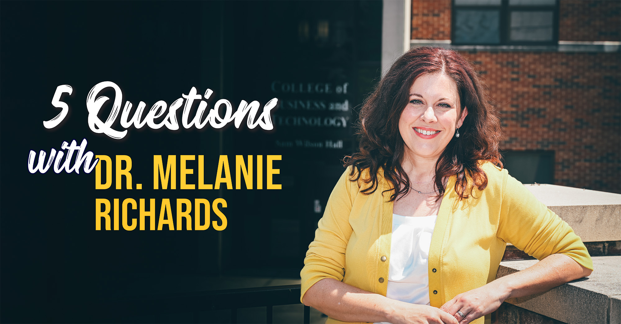 image for 5 Questions with Dr. Melanie Richards