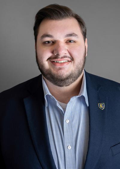 Photo of Hunter Ináncsi Hunter Ináncsi is a senior double majoring in Corporate Finance & Investments and Financial Economics. He is passionate about serving as a student leader in many student organizations. Hunter has served in leadership roles in the Student Government Association (SGA), Students of Finance Association (SOFA), East Tennessee Fraternity Council (ETFC), Buccaneer Investment Fund (BIF), PartyBucs, and POLO. He was also a student member on the Student Activities Allocation Committee (SAAC) and BUC-Fund. Hunter was inducted into the Omicron Delta Kappa National Honor Society at the 2025 Summit Awards. He is also a proud member of Beta Upsilon Chi.