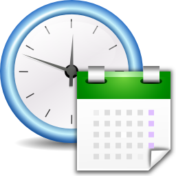 clock and calendar image