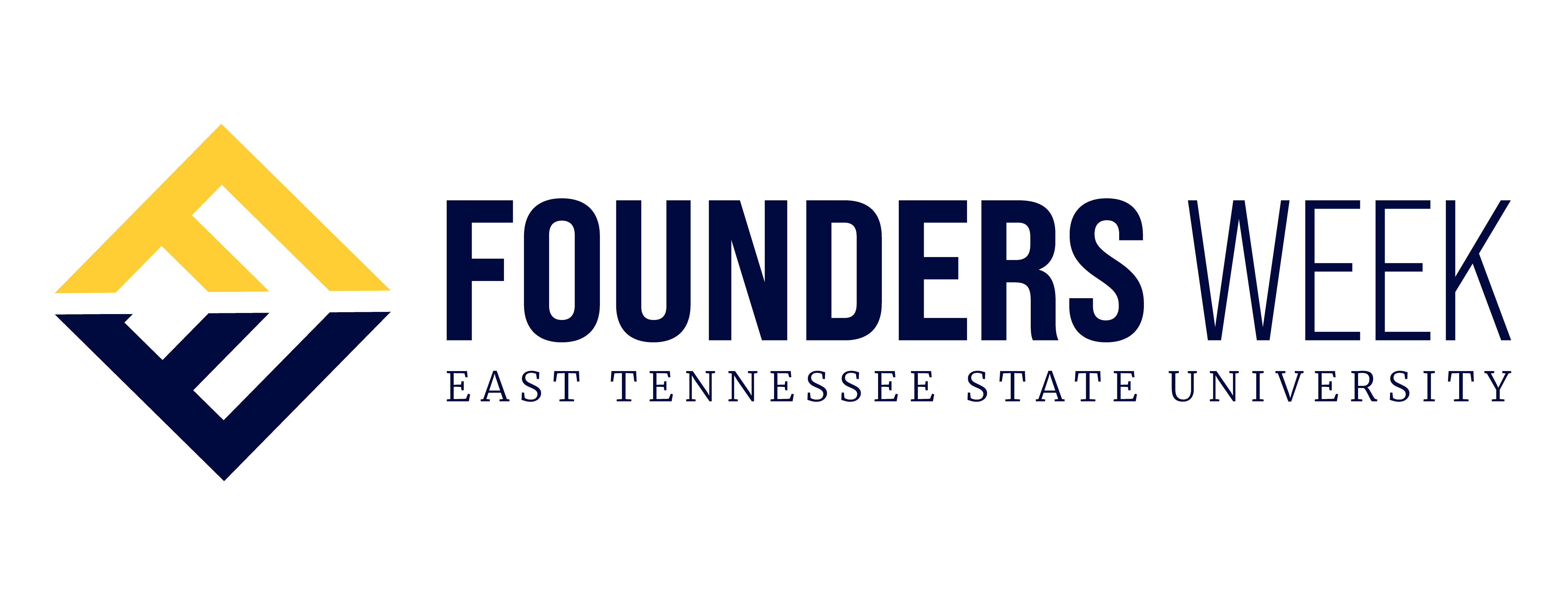 ETSU Founders Week logo