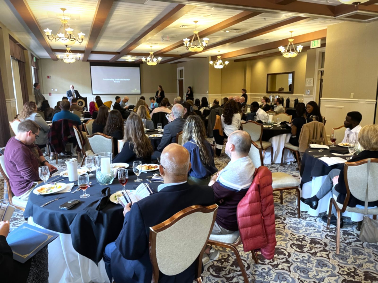Audience at the 2026 Graduate School Awards Celebration.