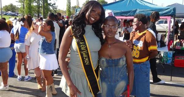 Rebecca at homecoming